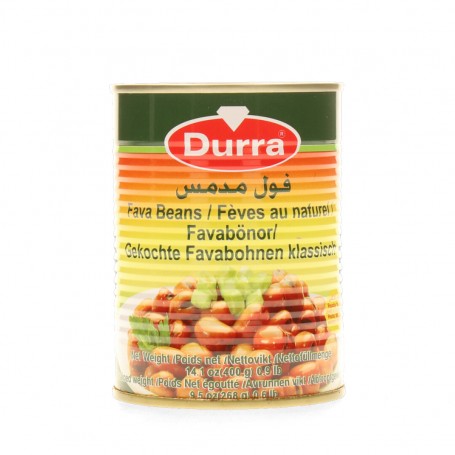 Geckochte bohnen Durra 400Gr