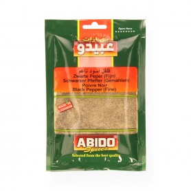 Pfeffer Schwarz Gemahlen Abido 50Gr