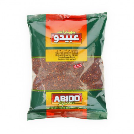 Red Chilli Coarse  Abido  500Gr