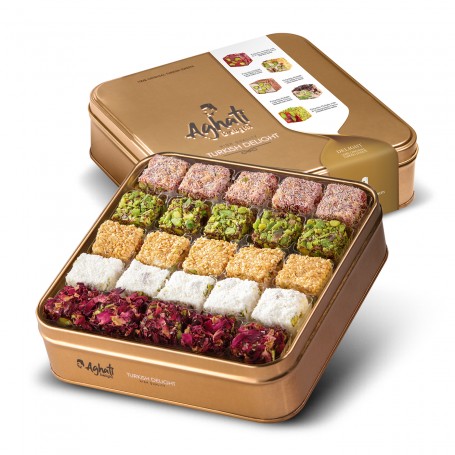 Rahaa Turkish delight with nuts Aghati  385/510Gr