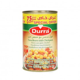 Foul Medammes with Chick Peas / Beans Durra  400Gr