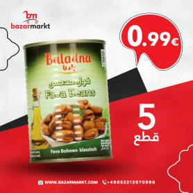 Foul Medammes / Beans  Baladna 400Gr/5st