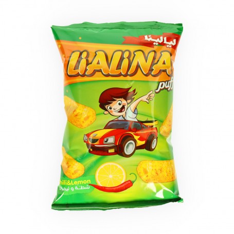 Chips Zitronen-scharfPaprika  Lialina 70Gr