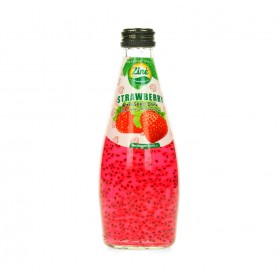 basil seeds Strawberry Juice Zine 300ml