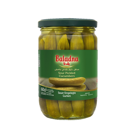 Pickled Cucumber scharf SauerBaladna 660GR