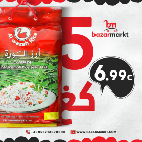 Basmati Reis sella Al waze 5000Gr