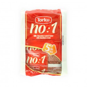 Wafer with hazelnut cream covered with milk chocolate Torku 5Pe