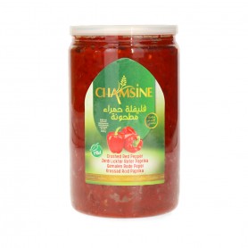 Zerkleinerte rote Paprika chamsine 550Gr