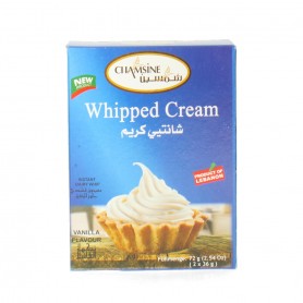 whipped cream vanilla chamsine 72gr