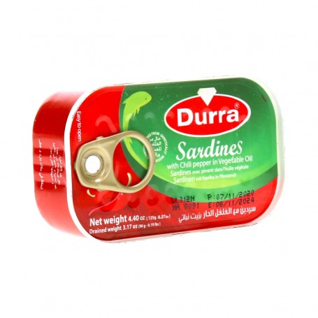 Sardines with Chilli pepper Durra 125Gr