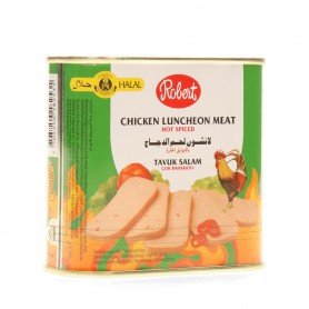 Huhn Luncheon Fleisch Hot Spiced Robert 340Gr