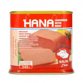 Luncheon Fleisch Rindfleisch HANA 340Gr