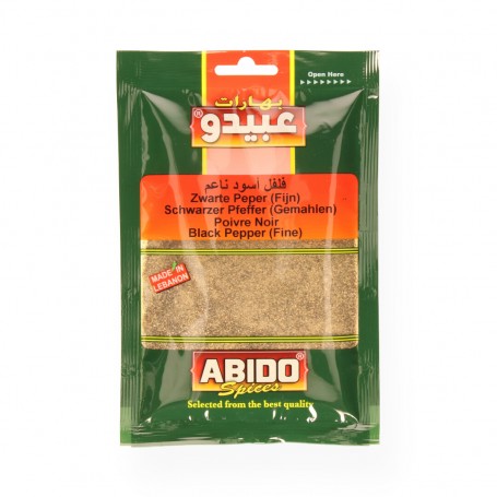 Black Pepper Fine Abido 50Gr