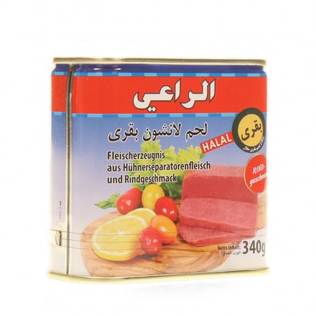 Luncheon Fleisch Rindfleisch AlRaii 340Gr