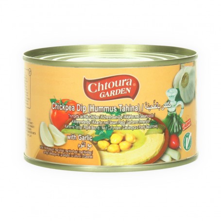 Hommus with Tahina with Garlic Chtoura Garden 430Gr