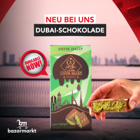 Dark Schokolade Dubai FISTIK HALAP 180Gr