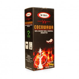 Tom Cococha Shisha-briketts Wawa 3000Gr