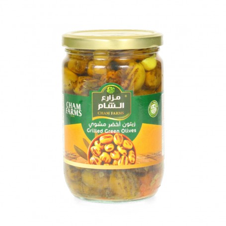 Olives Barbicue Cham Farms  500/900Gr