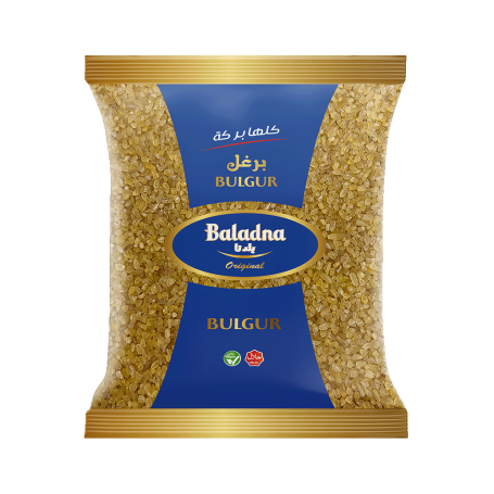 Bulgur Brown mittel  Baladna 800Gr