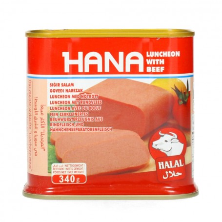 Luncheon Fleisch Rindfleisch HANA 340Gr