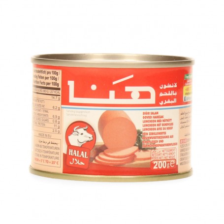 Beef Luncheon Meat HANA 200Gr