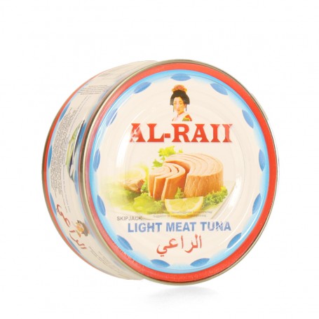 Tuna chunk in vegitable oil Al Raii 160Gr