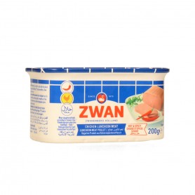 Huhn Luncheon Fleisch Scharf ZWAN 200Gr