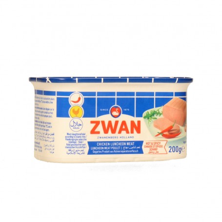 Huhn Luncheon Fleisch Scharf ZWAN 200Gr