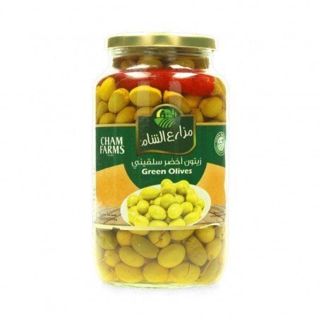 Green Olives Salkini Al Sham 1750/1000Gr