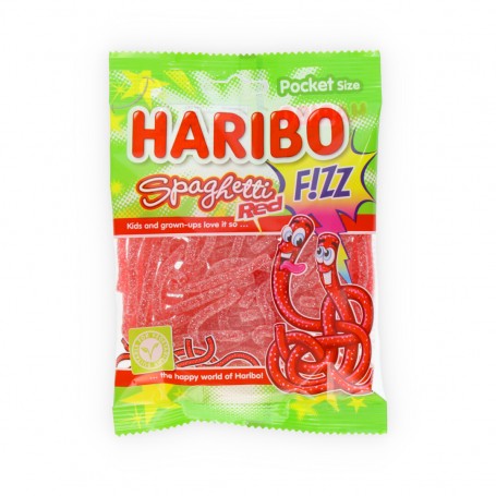 Gelatine Haribo Spaghetti Vegan 70Gr