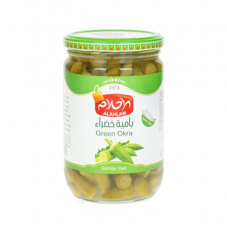 Green Okra Alahlam 660/350Gr