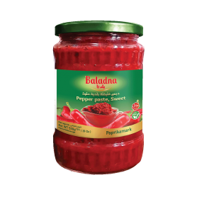 sweet Peppers Paste  Baladna 550Gr