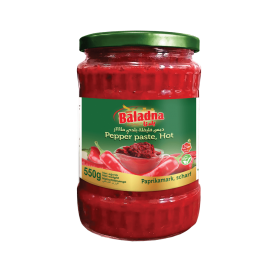 HOT Peppers Paste  Baladna 550Gr