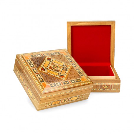 Wooden box 14.5*14.5cm