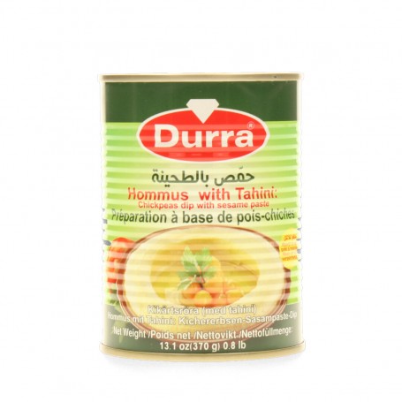 Gekochte kichererbsen mit Tahina  Durra 370Gr