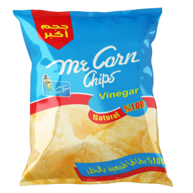 Chips Vingar Natural  Mr.Corn 45Gr