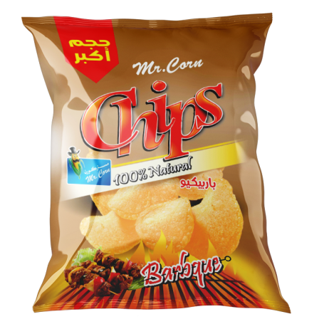 Chips Barbque Natural  Mr.Corn 45Gr