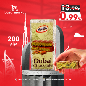 chocolate Dubai AKAI 200Gr