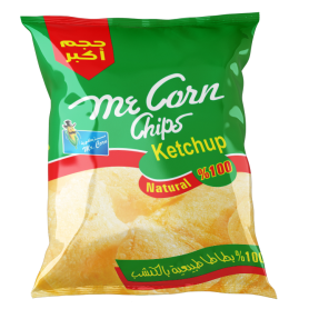 Chips Ketchup Natural  Mr.Corn 45Gr