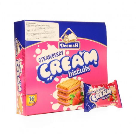 Biscuits-Straw berry DeemaH 400Gr