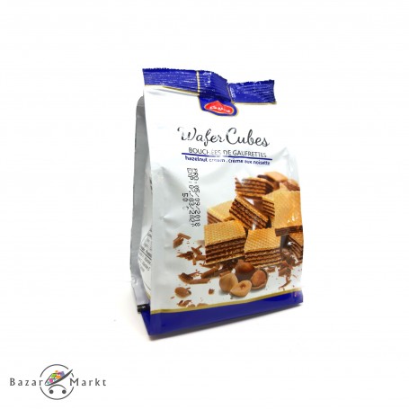 Hazelnut Cream filled wafer Cubes 50 Gr