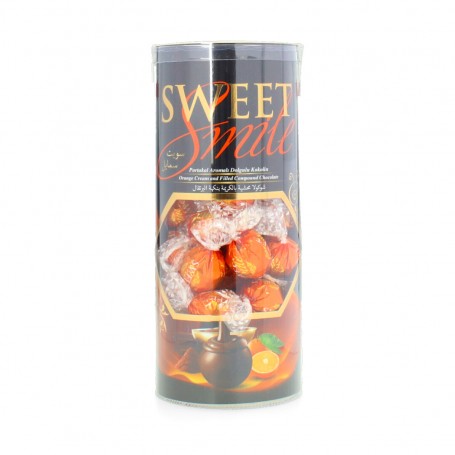 Chocolate stuffed with orangeflavored cream Sweet smile 400Gr