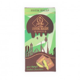 Dark chocolate Dubai FISTIK HALAP 180Gr