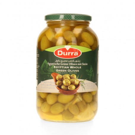 Ägyptische Grüne Olieven Durra 1400Gr