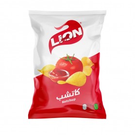 Ketchup Chips lion 90Gr