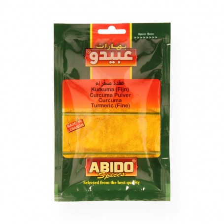 Gelbwurz Fein Curcuma Longa Abido 50Gr