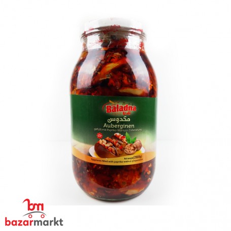 Gefüllte Aubergine in Öl / Makdous Baladna 2900Gr