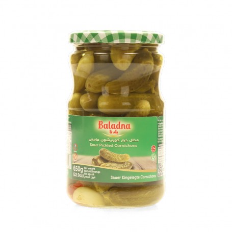 Turkish Cucumber Picled Baladna 650Gr