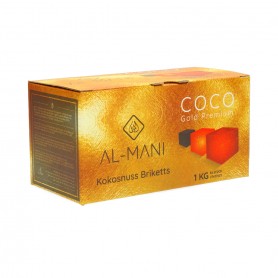 Cocogold Shisha-Briketts Al-MANI 1000Gr