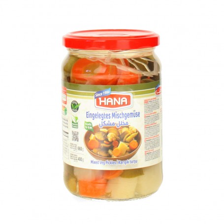 Mixed Pickles HANA 660Gr